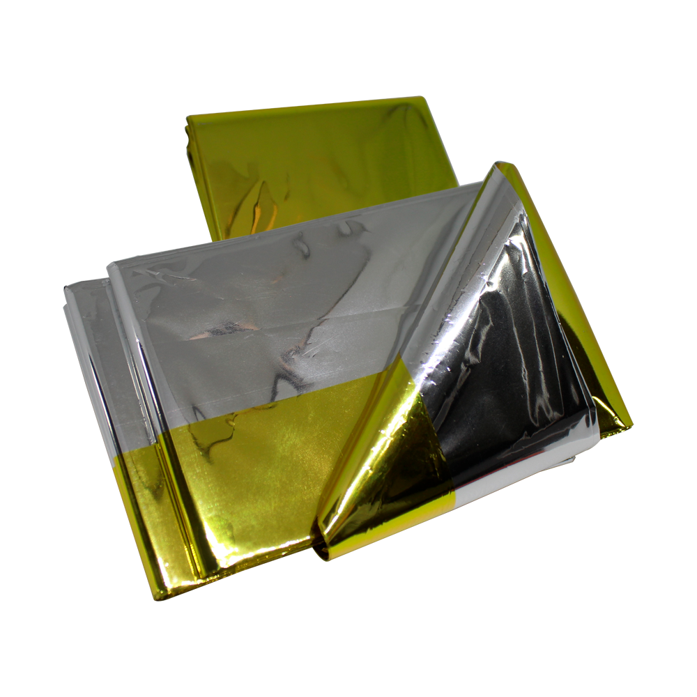 ISOP Manta de rescate dorada y plateada | 11 unidades de tamaño grande de  82 x 63 pulgadas | Mantas térmicas de emergencia mantas de supervivencia de