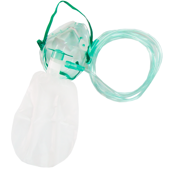 Máscara desechable de No Re-Inhalación para Oxígeno